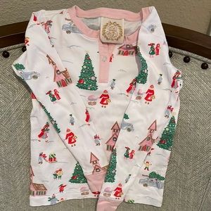 The Beaufort Bonnet Company Christmas Pajamas Size 4T